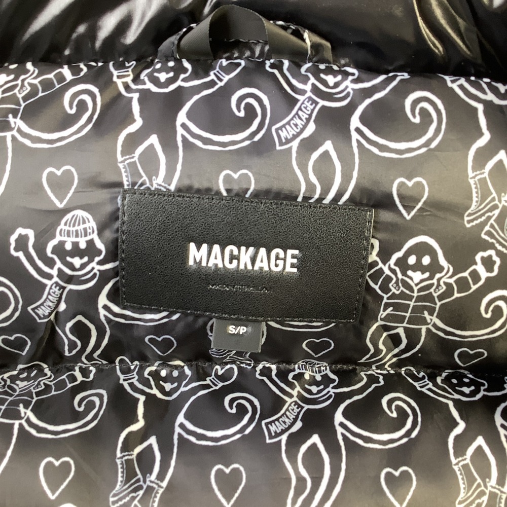Mackage x Roller Rabbit Madalyn Black Down Puffer Jacket Coat‎ Womens Small NWT - Picture 5 of 16